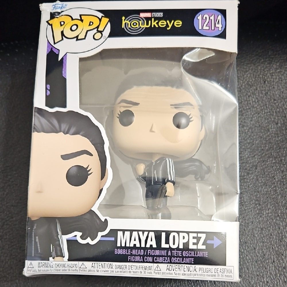 Funko Pop! Maya Lopez in Black and Gray